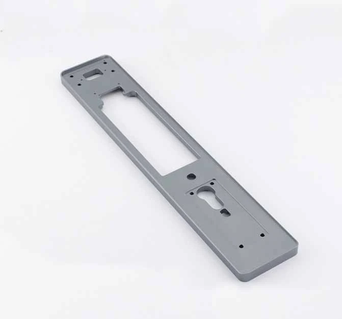 Custom Door Lock Plate, CNC Machined Lock Plate, Lock Housing, Aluminium Fingerprint Lock Plate